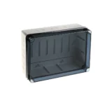 19620 Caja estanca entradas pre-troqueladas Tapa Transp 244Hx334Wx133Dmm IP67